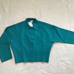 Beautiful! COS sweater jacket, Lg, NEW with tags